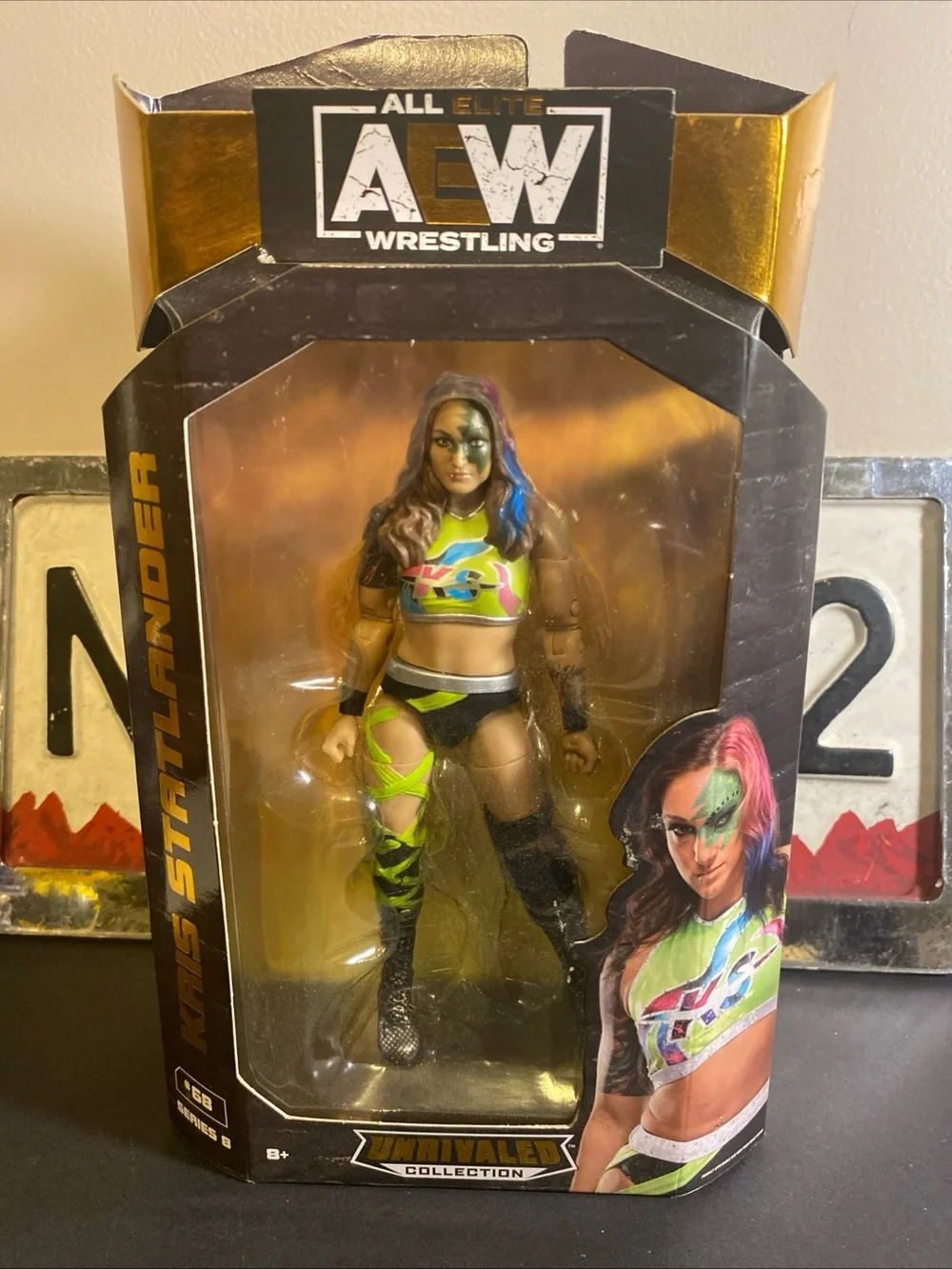 AEW Jazwares - AEW Kris Statlander Unrivaled Collection Series 8  Figure
